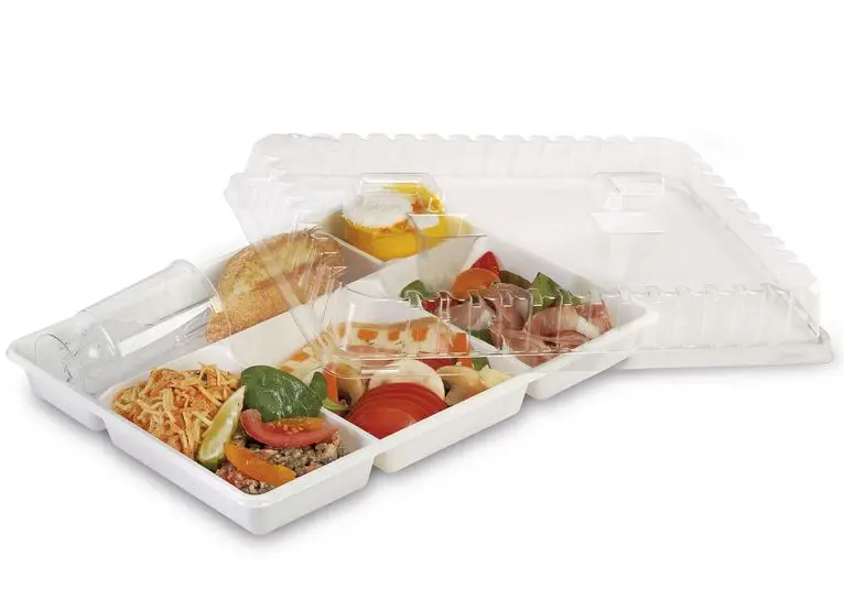 COUVERCLE PLATEAU REPAS 5 COMPART / 200
