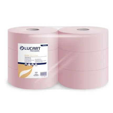 Papier Toilette Jumbo Rose 500m /6