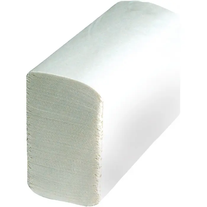 Essuie-Mains 21,6x23 Plat Pli en Z Blanc