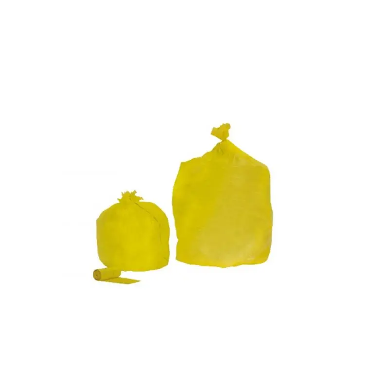 Sac Poubelle 30l Jaune HD 11µ /500