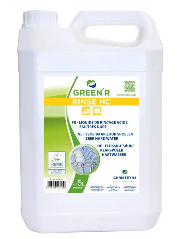 Liquide de Rincage Green'R Rinse HC Christeyns /5l