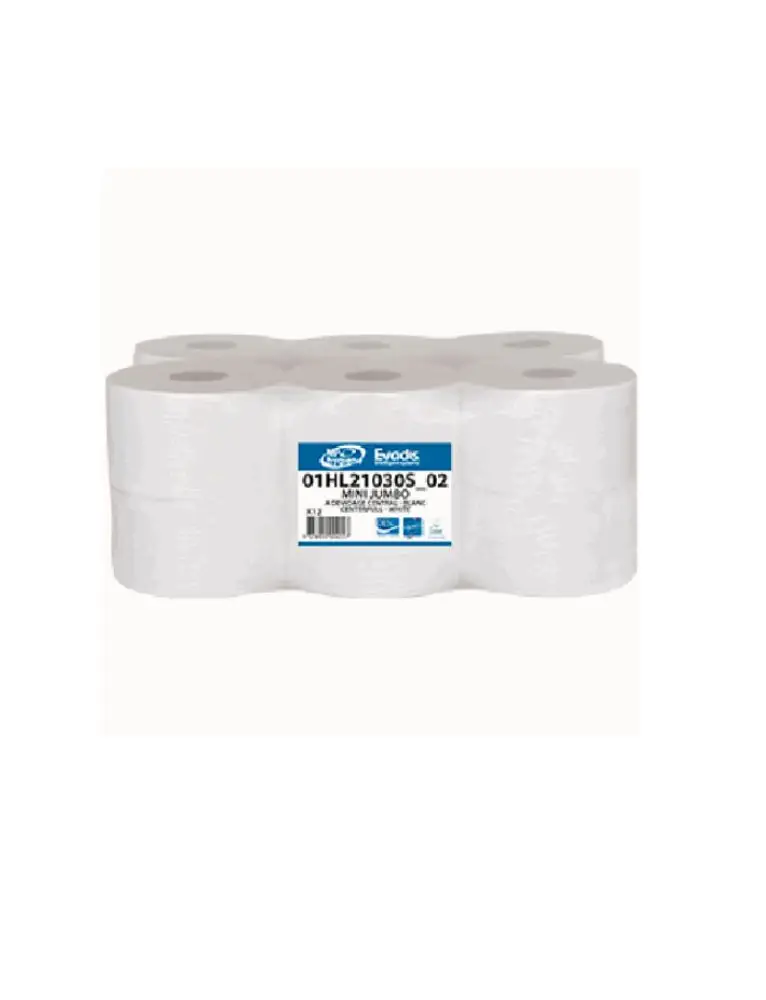 Papier Hygiénique Mini Jumbo Blanc/ 12