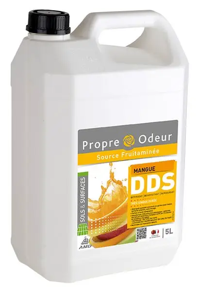 Détergent désinfectant - Surodorant - Sol et Surfaces - Mangue - 5L