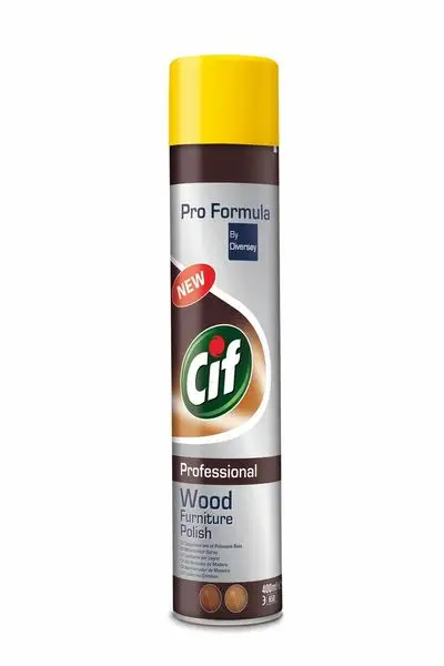 CIF Nettoyant Polissant Bois Pro Formula /400ml