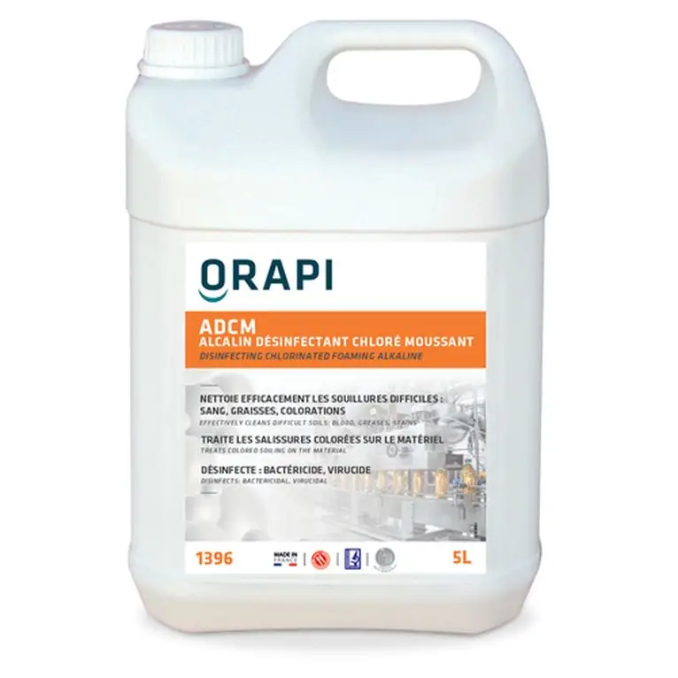 Alcalin Désinfectant Chloré Moussant /5kg