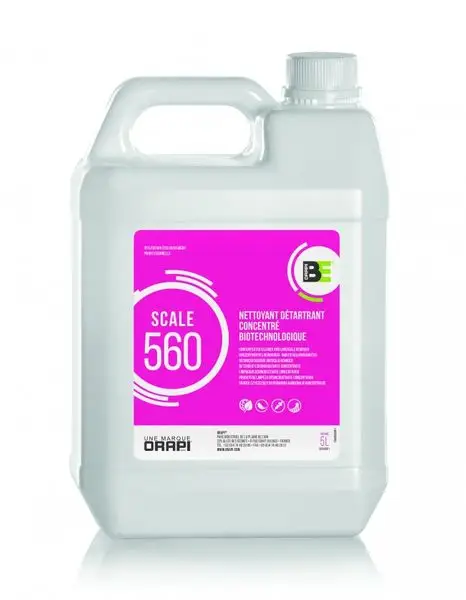 Nettoyant Détartrant concentré BE Scale 560 /5l