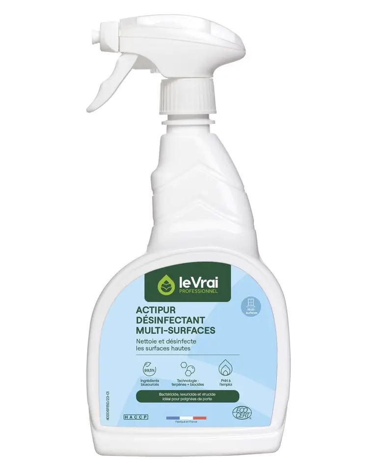 Détergent Multi-surfaces Actipur PAE /750ml