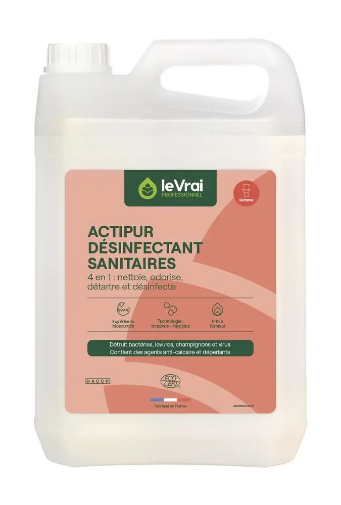 Detartrant Désinfectant Enzypin Actipur /5l