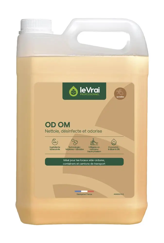 Détergent Désinfectant Odorisant OD OM /5l