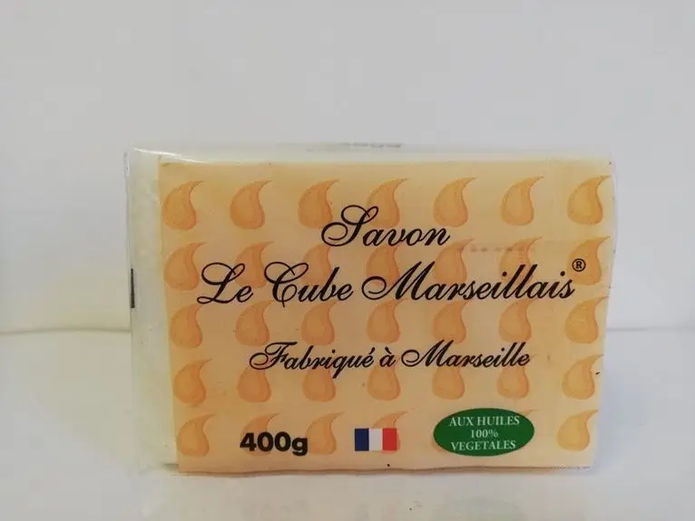 SAVON DE MARSEILLE BLANC 400G