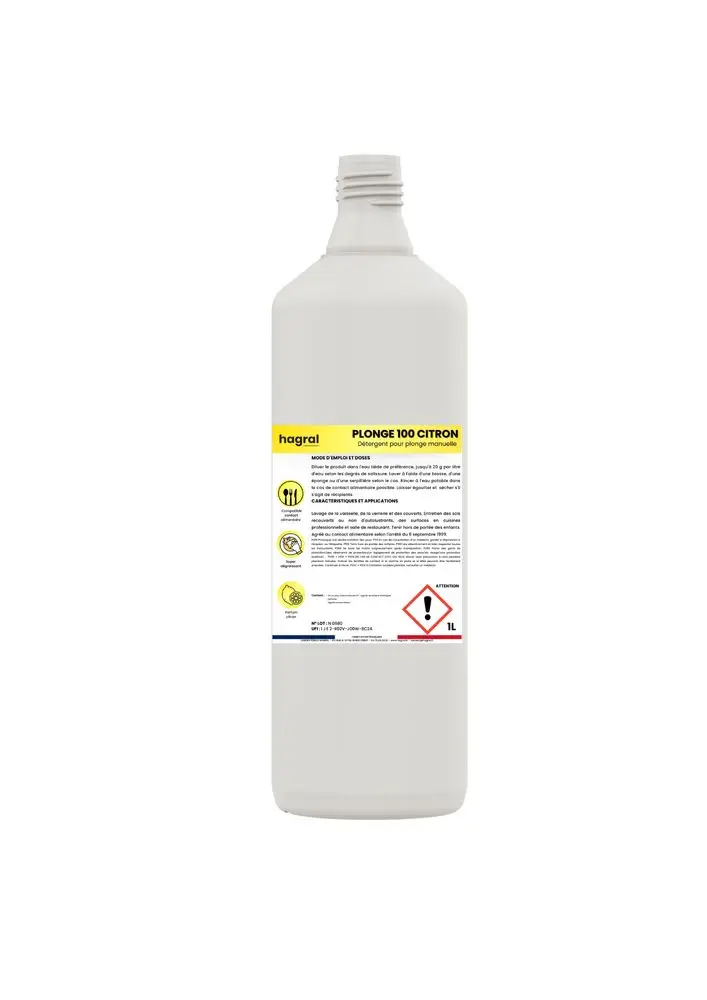 Liquide Vaisselle Plonge 100 /1l