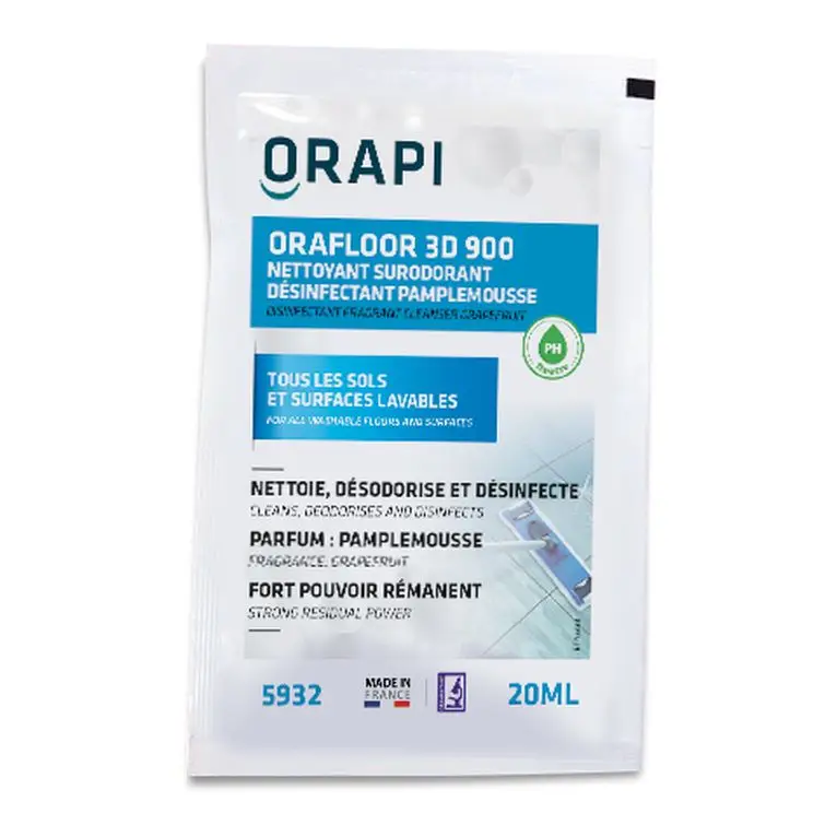 Nettoyant Désinfectant Surodorant Orafloor 3D Pamplemousse /250x20ml