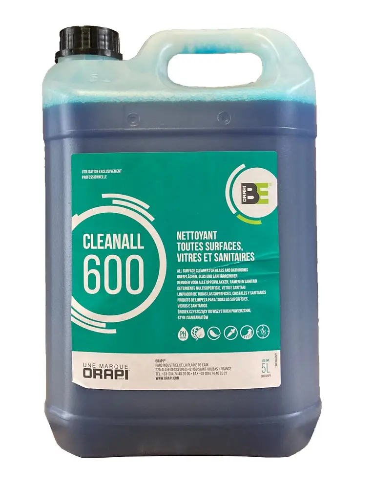 Nettoyant Toutes Surfaces CleanAll 600 /5l